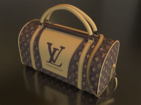 louis vuitton 3d model